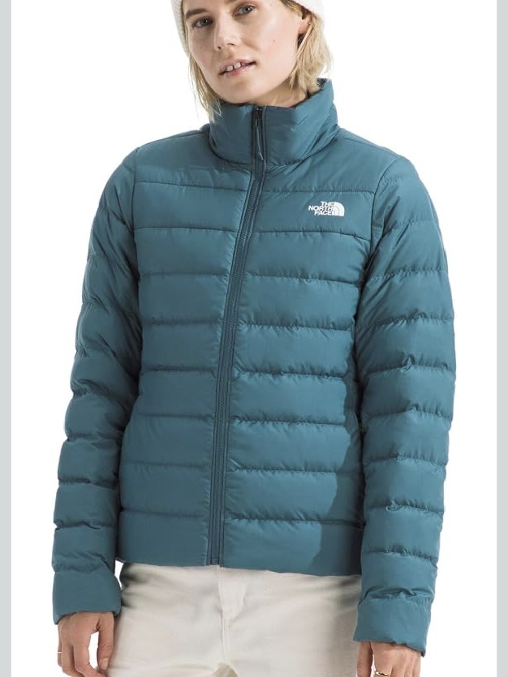 The North Face Women's Puffer Jacket - Teal Blue